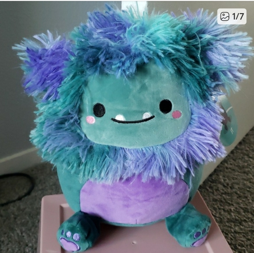 JT The Bigfoot 8" Squishmallow Plush NEW WITH TAGS